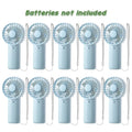 10-100PC Handheld Fans With Gift Cards & Bags