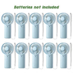 10-100PC Handheld Fans With Gift Cards & Bags