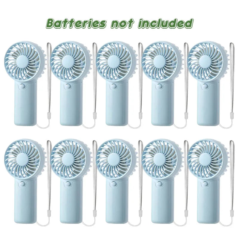 10-100PC Handheld Fans With Gift Cards & Bags