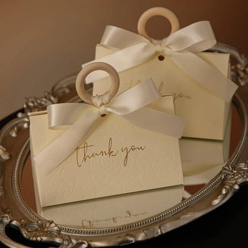 10PC "Thank You" Gift Box With Bow