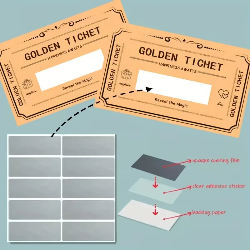 DIY Scratch-Off Card Vouchers