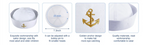 White Sailor Hats