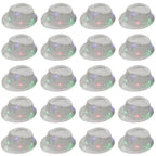 Light Up Straw Fedora Hats