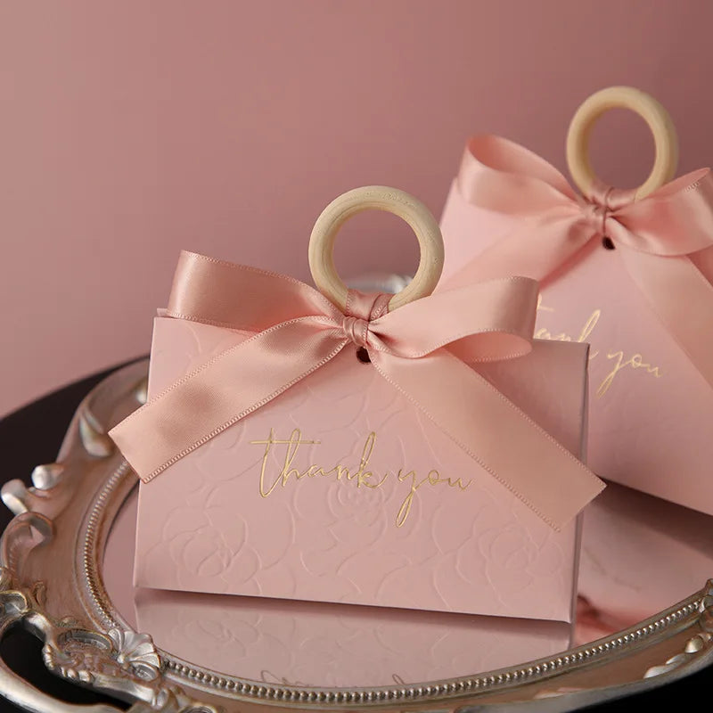 10PC "Thank You" Gift Box With Bow