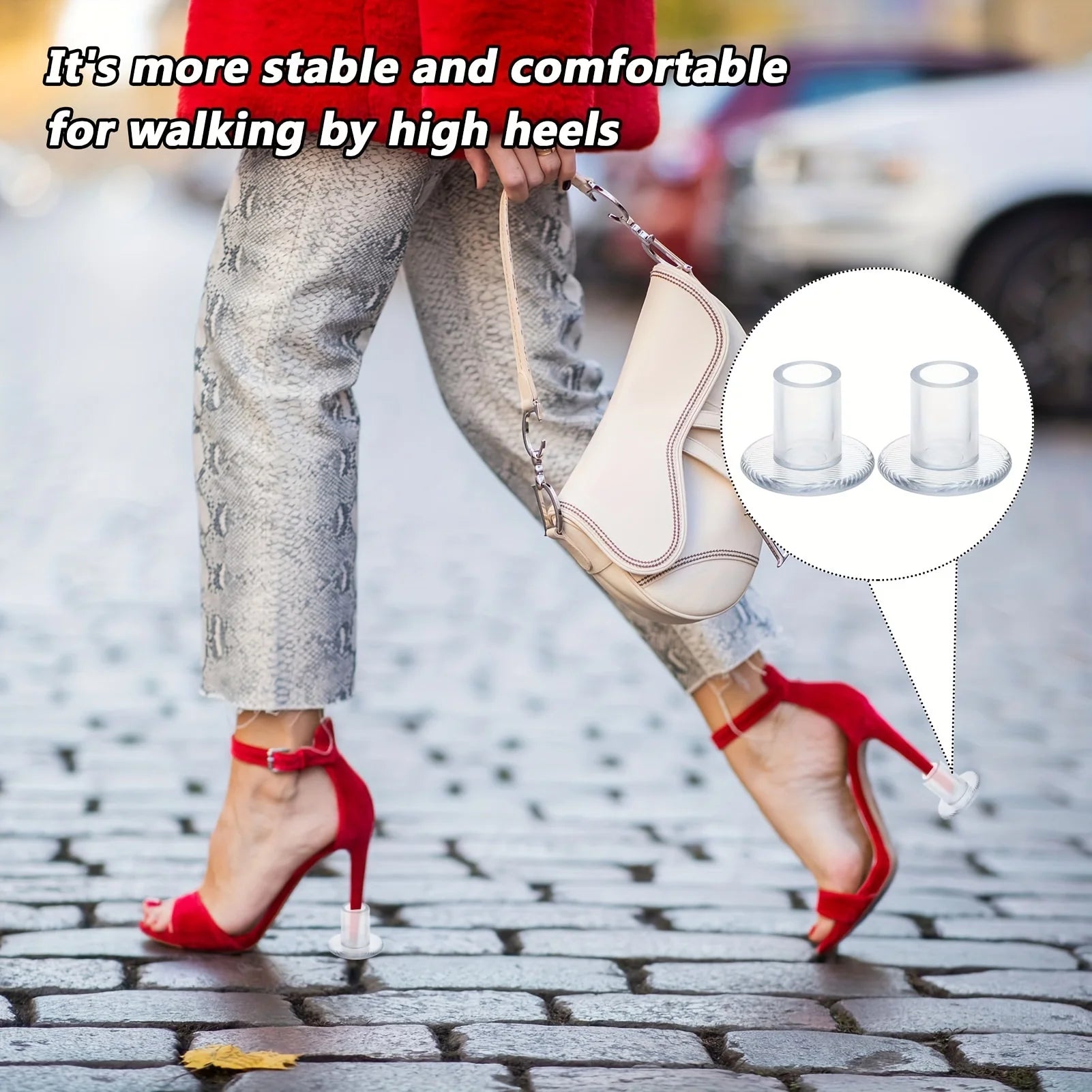 10/50PC Pair Heel Protectors Stoppers