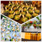 30-100PC Mini Liquor Bottles with Funnels