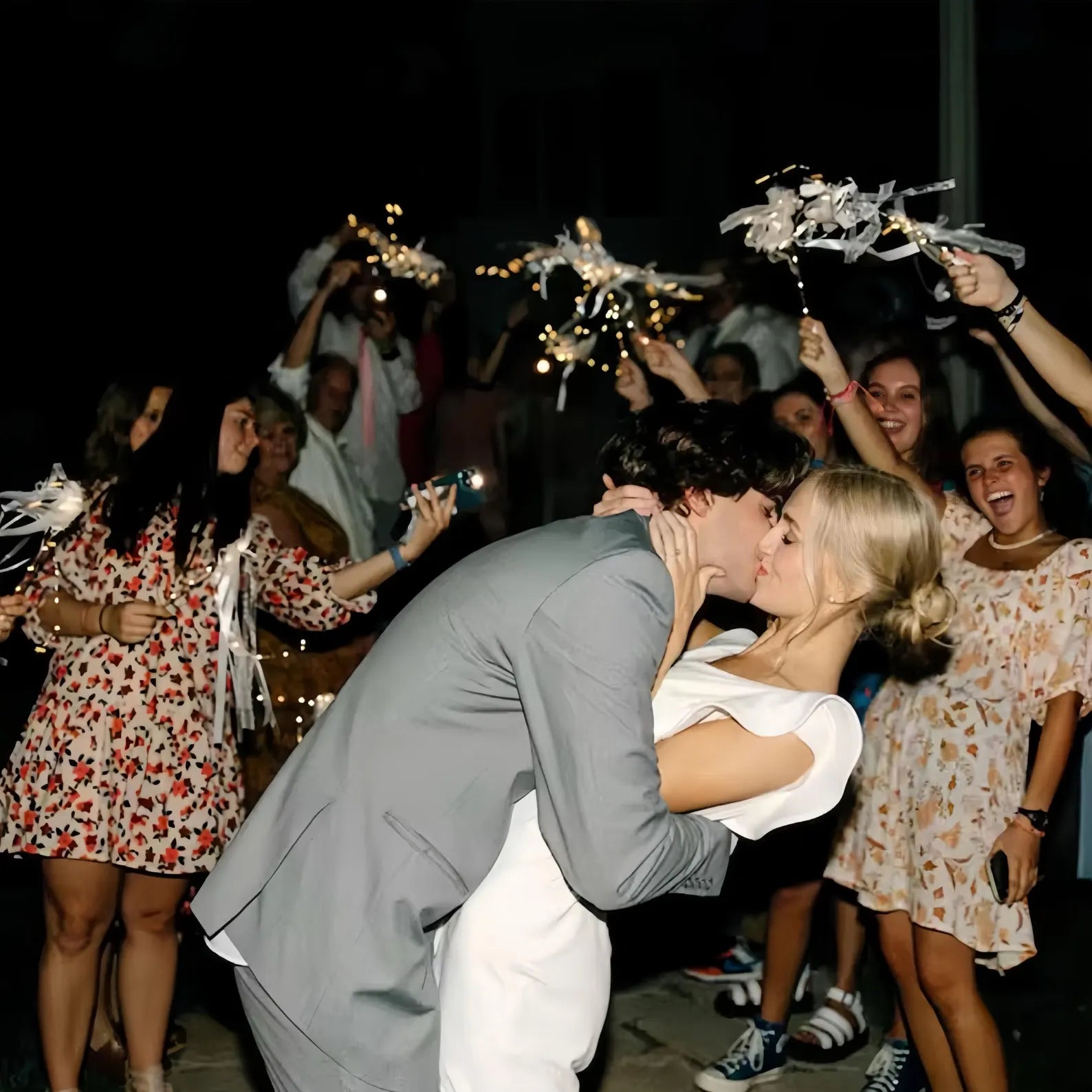 Light-Up LED Ribbons Wands Streamers Sticks with Bells