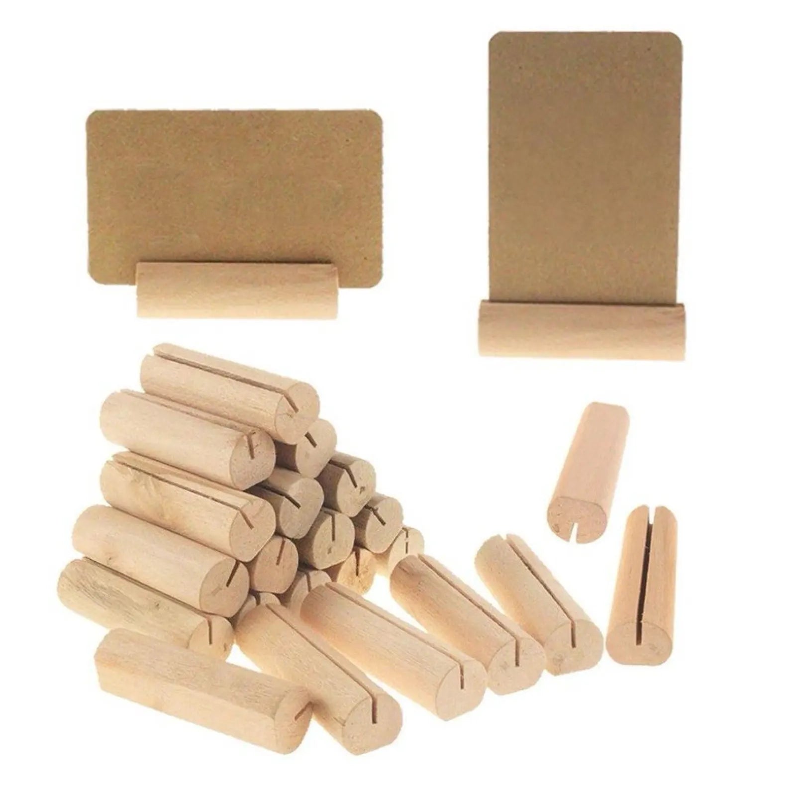 Wood Place Card Holders
