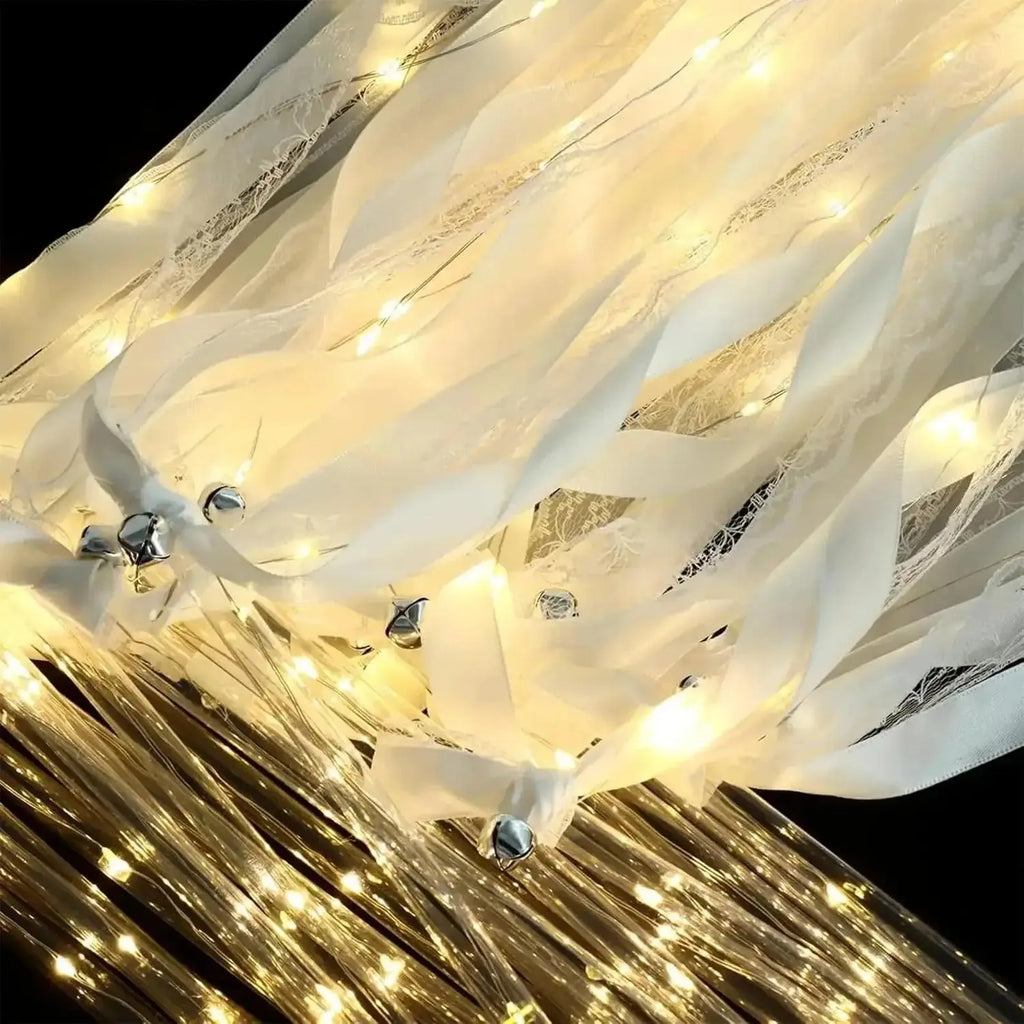 Light-Up LED Ribbons Wands Streamers Sticks with Bells