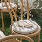Natural Raffia Fans