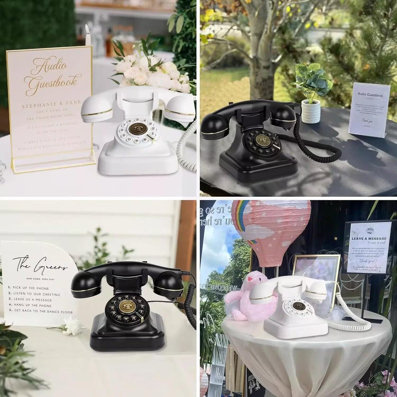 Vintage Audio Voice Message Phone Book