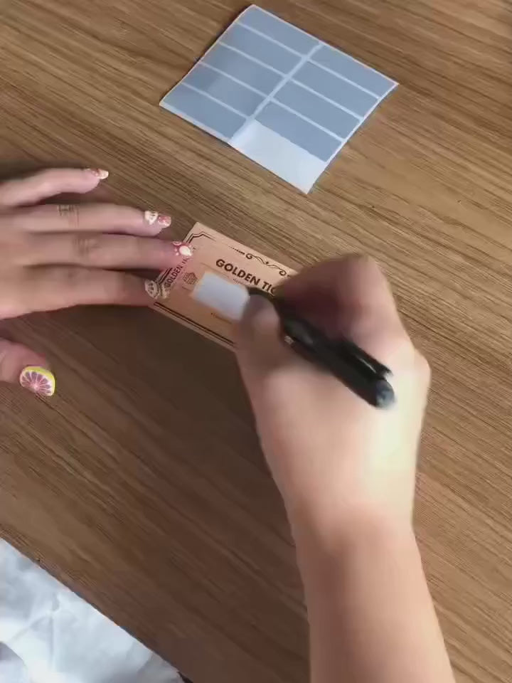 DIY Scratch-Off Card Vouchers